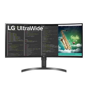 LG 35" Class UltraWide QHD 3440 x 1440 100Hz 5ms Curved Monitor - 35WN65C-B