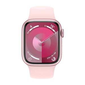 Apple Watch Series 9 41mm GPS Cellular Pink Case Pink Sport Band M/L MRJ03LL/A