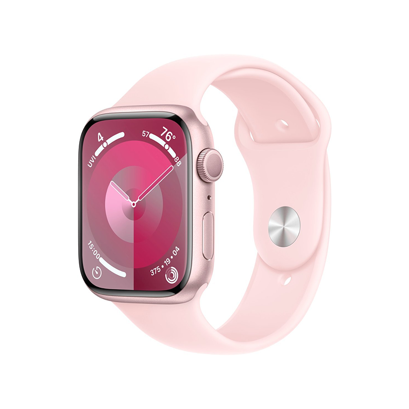Apple Watch Series 9 41mm GPS Pink Case w/ Light Pink Band M Apple Watch Series 9 41mm GPS Pink Case w/ Light Pink Band M