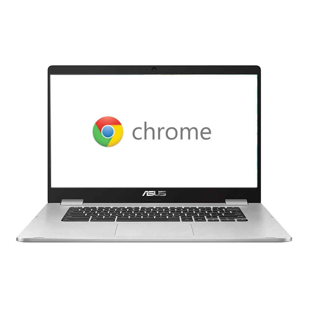 Asus Chromebook 15.6" Intel Celeron N3350 4GB 64GB Silver C523NATH44F Chrome OS