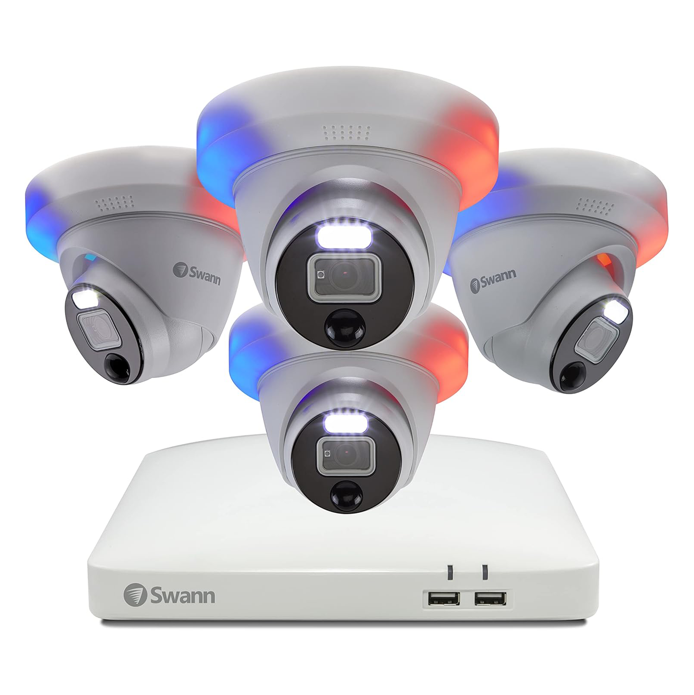 Swann Enforcer 4 Camera 8 Channel 4K UHD 2TB DVR Security System SWDVK-85680W4DE