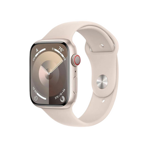 Apple Watch Series 9 45mm GPS Cellular Starlight Case w Starlight Band MRM93LL/A