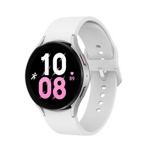 Samsung Galaxy Watch 5 44mm Silver Bluetooth Smartwatch SM-R910NZSCXAA Bundle
