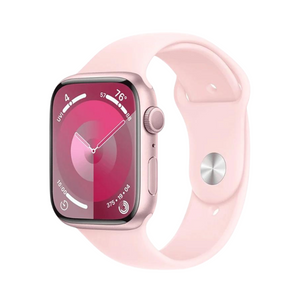 Apple Watch Series 9 45mm GPS Pink Aluminum Case w/ Pink Band MR9G3LL/A 2023