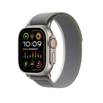 Apple Watch Ultra 2 49mm Cellular Titanium Case w/ Green/Gray Loop S/M MRF33LL/A - quickshipelectronics