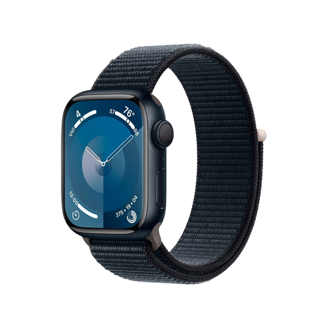 Apple Watch Series 9 45mm Cellular Midnight Case w/ Midnight Loop MRMF3LL/A - quickshipelectronics