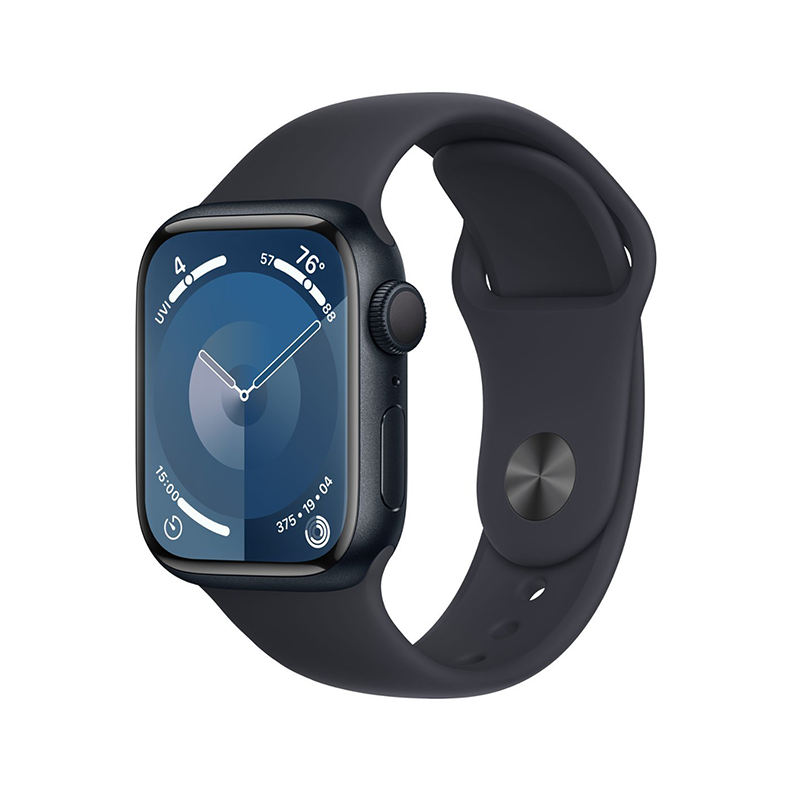 Apple Watch Series 9 GPS 41mm Midnight Aluminum Case w Sport Apple Watch Series 9 GPS 41mm Midnight Aluminum Case w Sport
