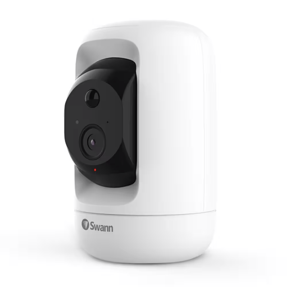 Swann Pan and Tilt Indoor 1080p FHD Camera w Night Vision SWIFI-PTCAM232GB-US