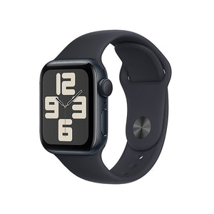 Apple Watch SE 2nd Gen GPS 40mm Midnight Case w Midnight Band S/M MR9X3LL/A 2023 - quickshipelectronics