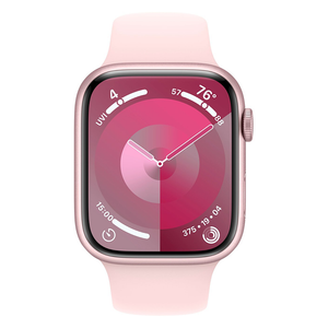 Apple Watch Series 9 41mm Pink Case w/ Pink Sport Band S/M MR933LL/A 2023 Model - quickshipelectronics