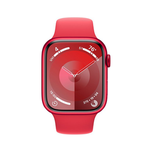 Apple Watch Series 9 41mm GPS (PRODUCT)RED w/ Red Sport Band S/M MRXG3LL/A - quickshipelectronics