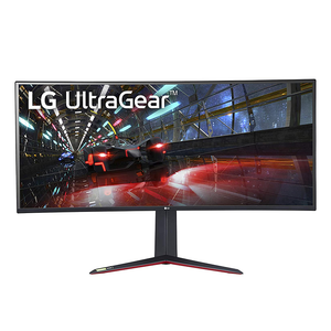LG 38" UltraGear Curved WQHD+ Nano IPS Gaming Monitor 144Hz 1ms HDR600 38GN950-B - quickshipelectronics