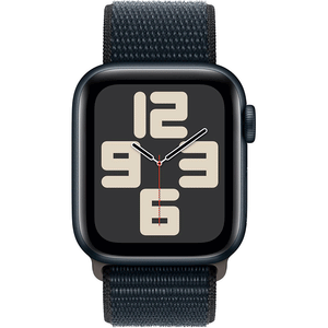 Apple Watch SE 2nd Gen 40mm GPS + Cellular Midnight Case w/ Sport Loop MRGD3LL/A - quickshipelectronics