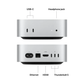 Apple Mac mini Desktop M4 Pro chip 24GB RAM 512GB SSD Silver MCX44LL/A 2024