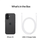 Apple iPhone 16 5G ATT 128GB Black MYAP3LL/A iOS Smartphone