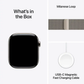 Apple Watch Series 11 46mm Cell Natural Titanium Case Milanese Loop SM MFCY4LW/A
