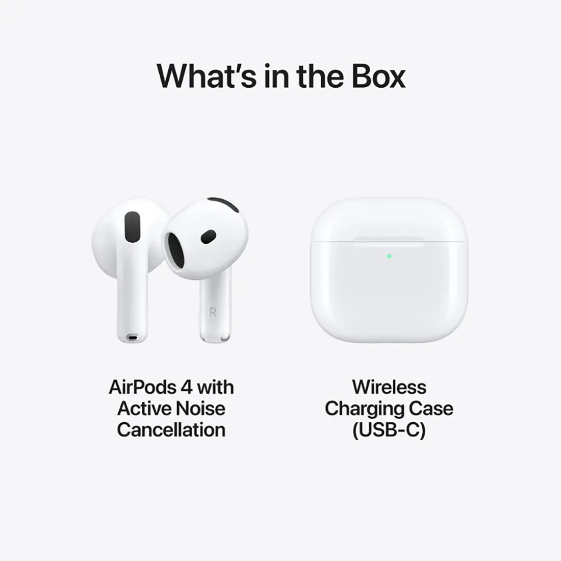 Apple AirPods 4 w Active Noise Cancellation & True Wireless White MXP9 Apple AirPods 4 w Active Noise Cancellation & True Wireless White MXP9