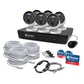 Swann Pro 6 Camera 8 Channel 4K UHD NVR Security System 2TB PoE SWNVK-889806-US