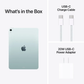 Apple iPad Air 11" M3 chip Wi-Fi Tablet 128GB Blue MC9X4LL/A 2025 Model