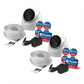 Swann 4K Ultra HD Thermal Sensing Dome Security Camera 2-Pack SRPRO-4KDOMEWB