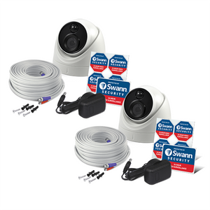 Swann 4K Ultra HD Thermal Sensing Dome Security Camera 2-Pack SRPRO-4KDOMEWB