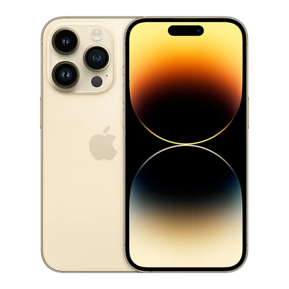 Apple iPhone 14 Pro 5G Factory Unlocked 512GB SSD Gold MQ213LL/A iOS Smartphone