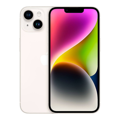 Apple iPhone 14 Factory Unlocked 512GB SSD Starlight MPX13LL/A iOS Smartphone