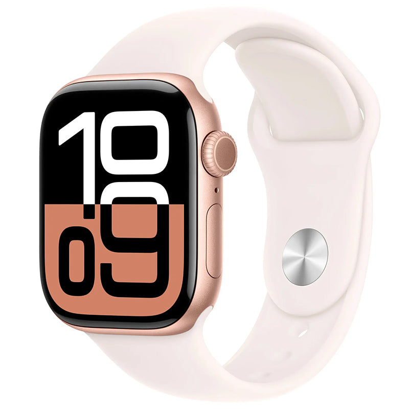 Apple Watch Series 10 42mm GPS Cell Rose Gold Blush Sport Band MWX93LW/A 2024