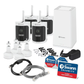 Swann AllSecure650 2K Wireless Security Kit w 4 Cameras & Power Hub SWNVK-650KH4