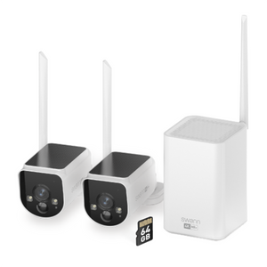 Swann MaxRanger4K Solar 2 Camera Security System w NVR Hub 64GB SWNVK-MR4KSD2