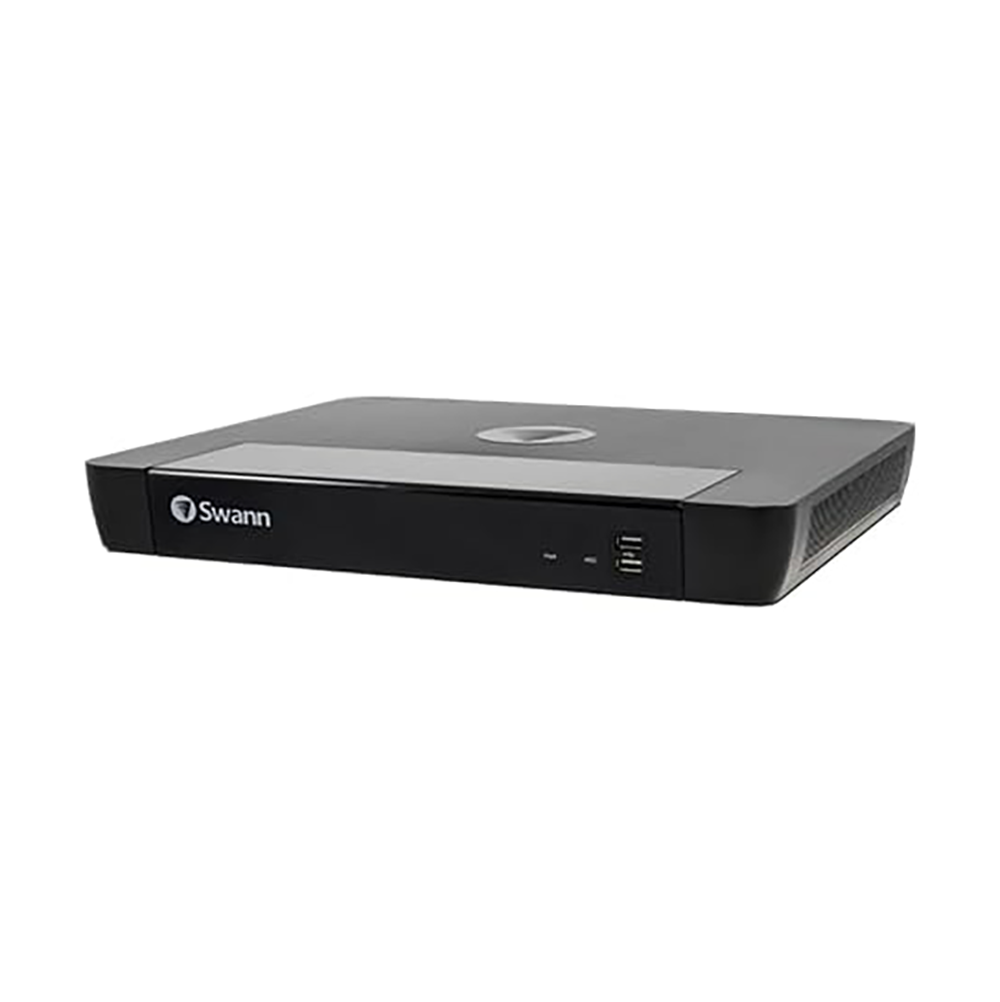 Swann 16-Channel 4K UHD PoE NVR Security Recorder 3TB - Black SRNVR-168580T-US