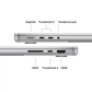 Apple MacBook Pro 14" M5 Max 2TB 36GB Silver MGDQ4 2026