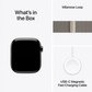 Apple Watch Series 11 42mm Cell Titanium Case w Natural Milanese Loop MF8P4LW/A
