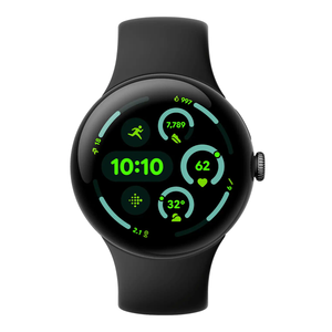 Google Pixel Smartwatch 3 45mm LTE Cellular - Obsidian Black GA05774-US