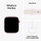 Apple Watch Series 10 GPS 42mm Rose Gold w Light Blush Sport Band M/L MWWJ3LW/A