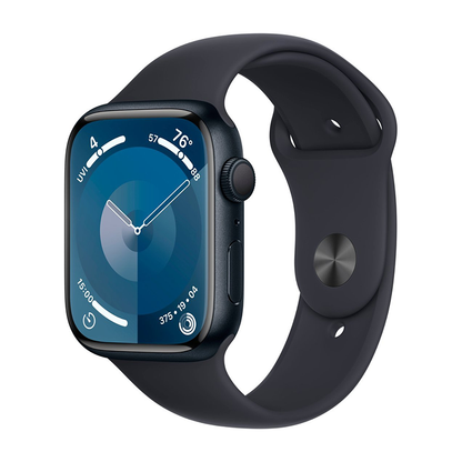 Apple Watch Series 9 45mm Midnight Case w Midnight Sport Band M/L MR9A3LL/A 2023