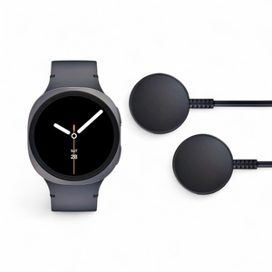 Samsung Galaxy Watch 8 44mm Graphite Smartwatch Two Chargers SM-L330NDACXAA 2025