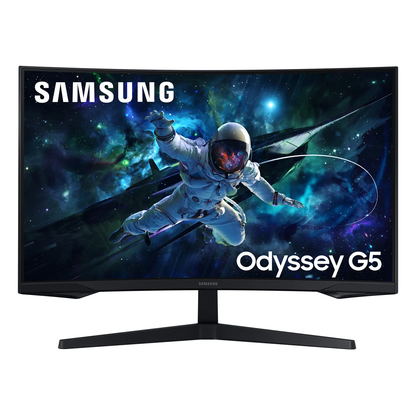 Samsung Odyssey 32" G5 QHD Curved Monitor 165Hz 1000R 1ms Black LS32CG554ENXZA