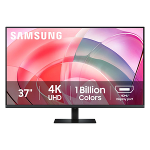 Samsung 37" Class ViewFinity S70D 4K UHD Monitor 60Hz 5ms Black LS37D704EANXZA