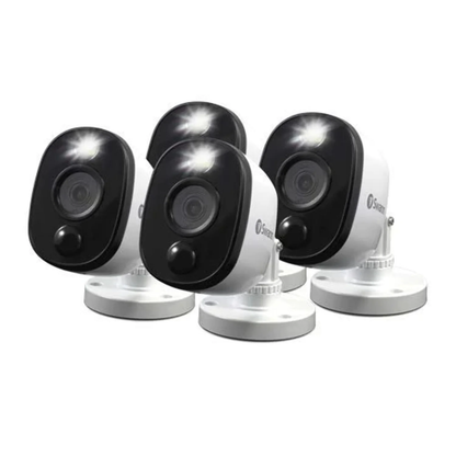Swann 1080p Add-On Bullet Camera 4-Pack Kit for DVR - White SRPRO-1080MSFBWB4-US