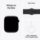 Apple Watch Series 11 46mm GPS Jet Black Case w Black Sport Band M/L MEUX4LW/A