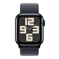 Apple Watch SE 2nd Gen 40mm GPS Cell Midnight Case w Ink Sport Loop MXFQ3LL/A