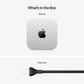 Apple Mac mini Desktop M4 Pro chip 24GB RAM 512GB SSD Silver MCX44LL/A 2024