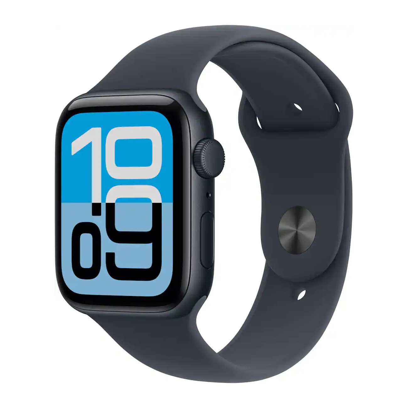 Apple Watch SE 3 44mm GPS Midnight Aluminum Case w Sport Band M/L MEHQ4LW/A 2025