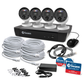Swann 4 Camera 8 Channel 12MP NVR Pro Security System 2TB White SWNVK-890004-US