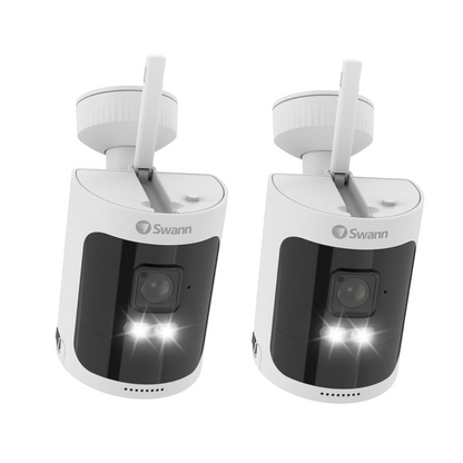 Swann 2K Wireless Camera 2-Pack for AllSecure650 & 600 Kits SRNVW-600CMBWB2