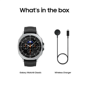 Samsung Galaxy Watch 8 Classic 46mm LTE Verizon Stainless Steel SM-L505UZKVXAA