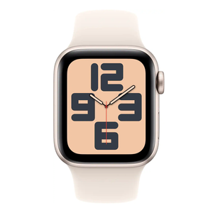 Apple Watch SE 2nd Gen 40mm GPS Cell Starlight Case w Sport Band M/L MXG03LL/A