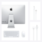 Apple iMac 27" Retina 5K All-In-One Intel i5 8GB 512GB Silver MXWU2LL/A 2020