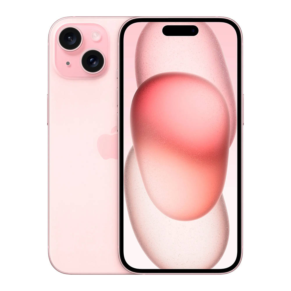 Apple iPhone 15 Factory Unlocked eSIM 128GB Pink MTLW3LL/A iOS Smartphone